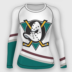 Рашгард женский Anaheim Ducks Selanne, цвет: 3D-принт