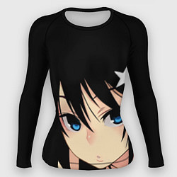 Женский рашгард Black Rock Shooter - глаза Мато Курои