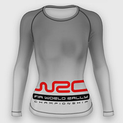 Рашгард женский WRC, цвет: 3D-принт
