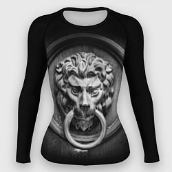 Рашгард женский Скульптура льва, цвет: 3D-принт