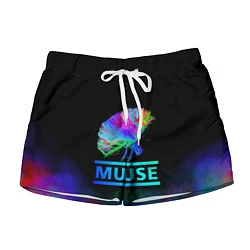 Женские шорты Muse: Neon Flower
