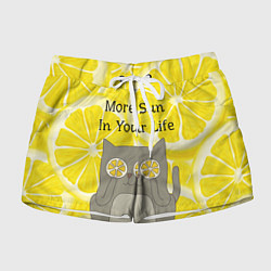 Шорты женские More Sun In Your Life, цвет: 3D-принт