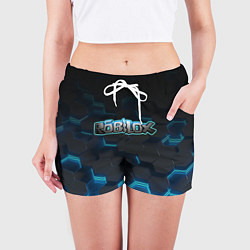Шорты женские Roblox Neon Hex, цвет: 3D-принт — фото 2