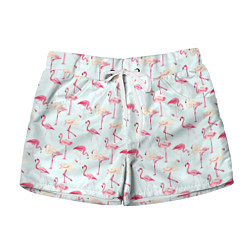 Женские шорты Фламинго