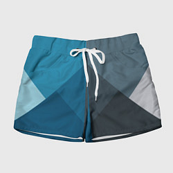 Шорты женские Геометрия, цвет: 3D-принт