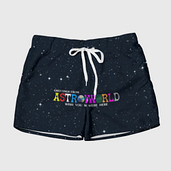 Женские шорты Astroworld