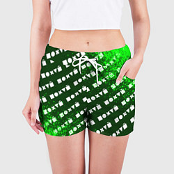 Шорты женские БЕЗРАЗЛИЧИЕ - Спрей Паттерн, цвет: 3D-принт — фото 2