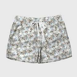 Шорты женские Банкноты 50 рублей, цвет: 3D-принт