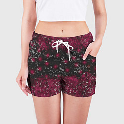 Шорты женские Звёзды и лучи, цвет: 3D-принт — фото 2