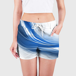 Шорты женские Ледяной поток ветра, цвет: 3D-принт — фото 2