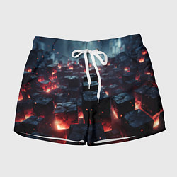 Шорты женские Гармония форм, цвет: 3D-принт