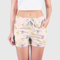 Шорты женские ВИП персона, цвет: 3D-принт — фото 2