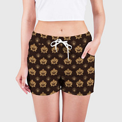 Шорты женские Lily flower, цвет: 3D-принт — фото 2