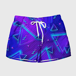 Женские шорты Neon Pattern colored