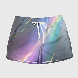 Женские шорты Металлическая голография