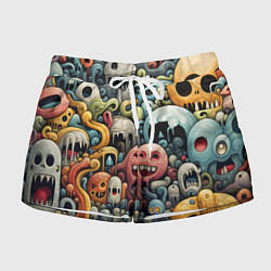 Шорты женские Странная абстракция, цвет: 3D-принт