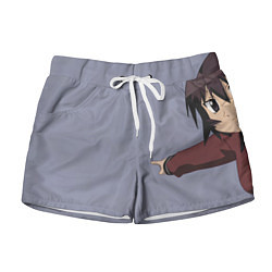 Женские шорты Azumanga Daioh Кагура - показывает пальцем мем