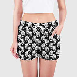 Шорты женские Funny terrifier clown Art, цвет: 3D-принт — фото 2