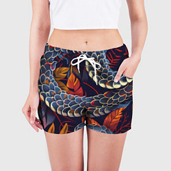 Шорты женские Ползу к тебе, цвет: 3D-принт — фото 2
