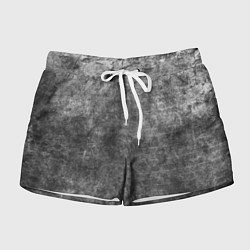 Шорты женские Абстракция - gray wall, цвет: 3D-принт