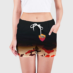 Шорты женские Roma камуфляжный стиль, цвет: 3D-принт — фото 2