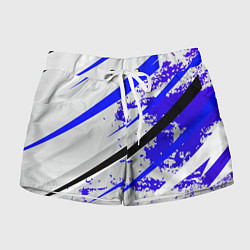 Женские шорты Color white blue