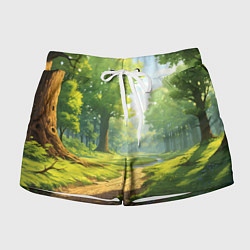 Женские шорты Fabulous forest
