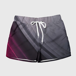 Женские шорты Color black grey