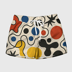 Шорты женские Пятна, цвет: 3D-принт