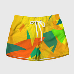 Женские шорты Настроение в цветных тонах