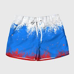 Шорты женские Патриот - флаг, цвет: 3D-принт