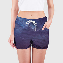 Шорты женские Flawless Space, цвет: 3D-принт — фото 2