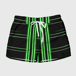 Шорты женские Neon green, цвет: 3D-принт