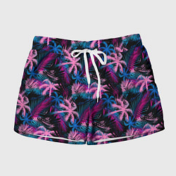 Женские шорты Palm pink blue pink