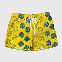 Женские шорты Ряды из спортивных мячей