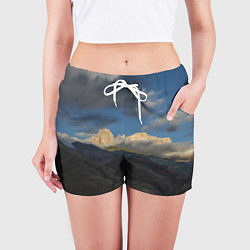 Шорты женские Массив Метеген, цвет: 3D-принт — фото 2