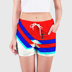 Шорты женские Doom geometry cyber sport, цвет: 3D-принт — фото 2