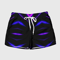 Женские шорты Color black neon neon