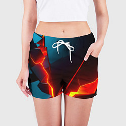 Шорты женские Rift, цвет: 3D-принт — фото 2