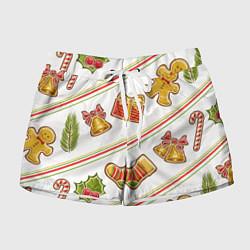 Женские шорты Рождественский дух