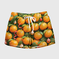 Женские шорты Мандариновое настроение