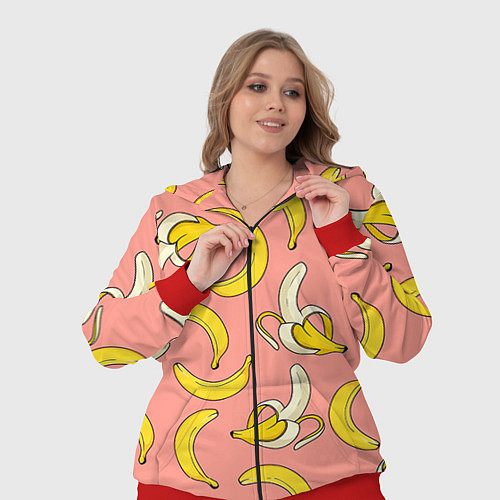 Женский костюм Банан 1 / 3D-Красный – фото 3
