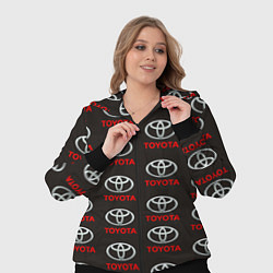 Женский 3D-костюм Toyota, цвет: 3D-черный — фото 2