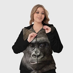Женский 3D-костюм Глаза гориллы, цвет: 3D-черный — фото 2