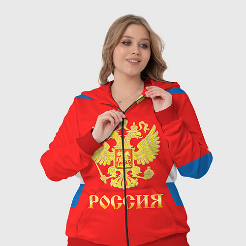 Женский костюм Сборная РФ: #88 VASILEVSKIY / 3D-Красный – фото 3