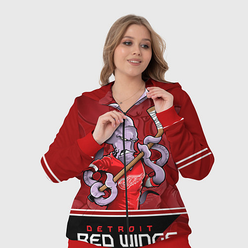 Женский костюм Detroit Red Wings / 3D-Красный – фото 3