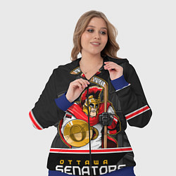 Женский 3D-костюм Ottawa Senators, цвет: 3D-синий — фото 2