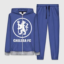 Женский 3D-костюм Chelsea FC, цвет: 3D-меланж