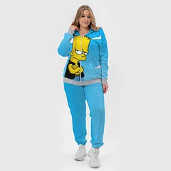 Женский 3D-костюм Задумчивый Барт, цвет: 3D-меланж — фото 2