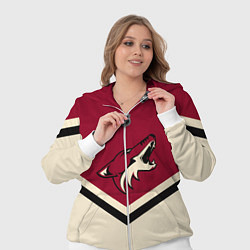 Женский 3D-костюм NHL: Arizona Coyotes, цвет: 3D-белый — фото 2